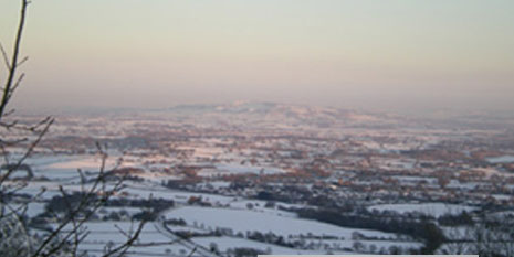 Ledbury Snow Landscape