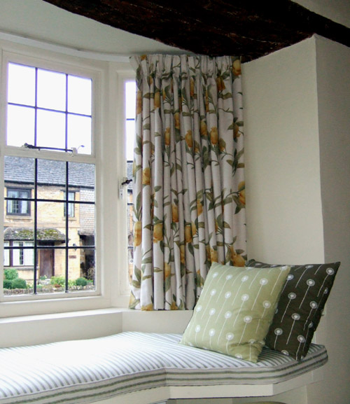 Sue Gavin Bay Window Curtains