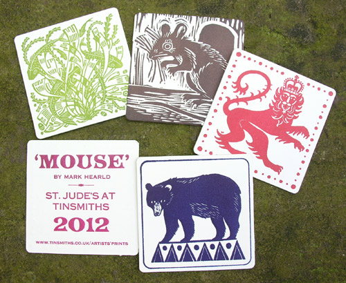 St. Jude’s Beermats for MIND 2012