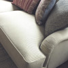 Ticking Upholstered Sofa