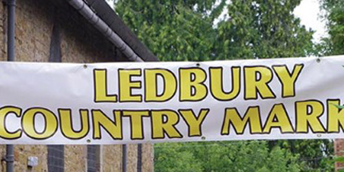 Ledbury Country Market Banner Tinsmiths