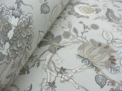 From Tinsmiths range of Extra Wide Fabrics: Bukhcotta