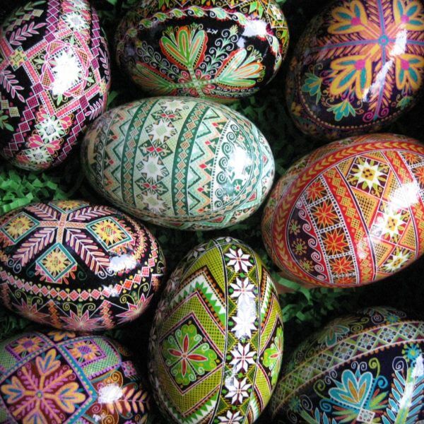 Ukrainian Pysanky Eggs – tightening the chains……