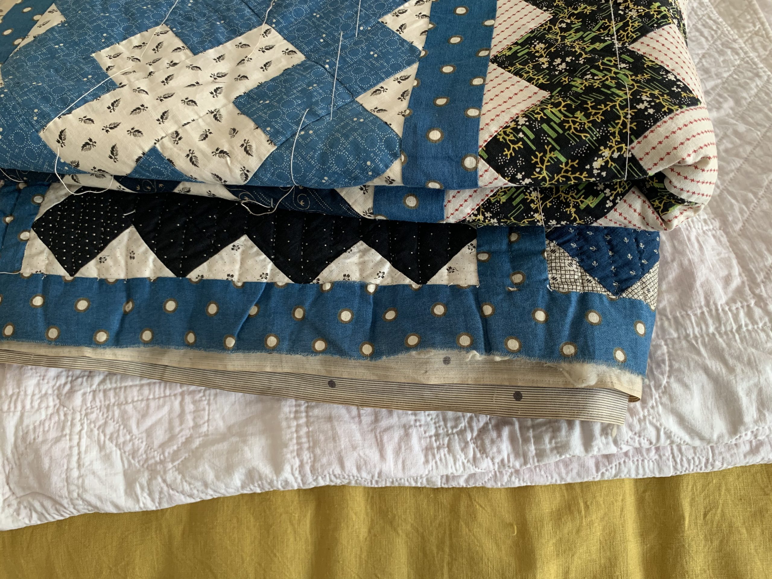 Unfinished Tinsmiths Quilt