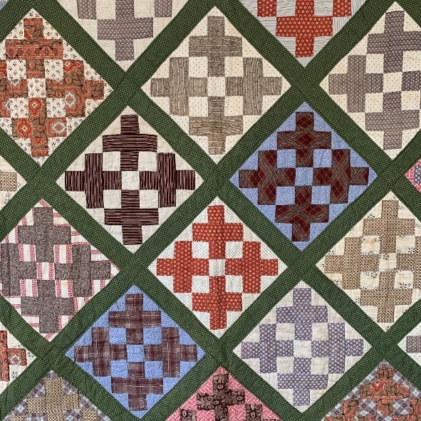 19th Century Diamond Quilt