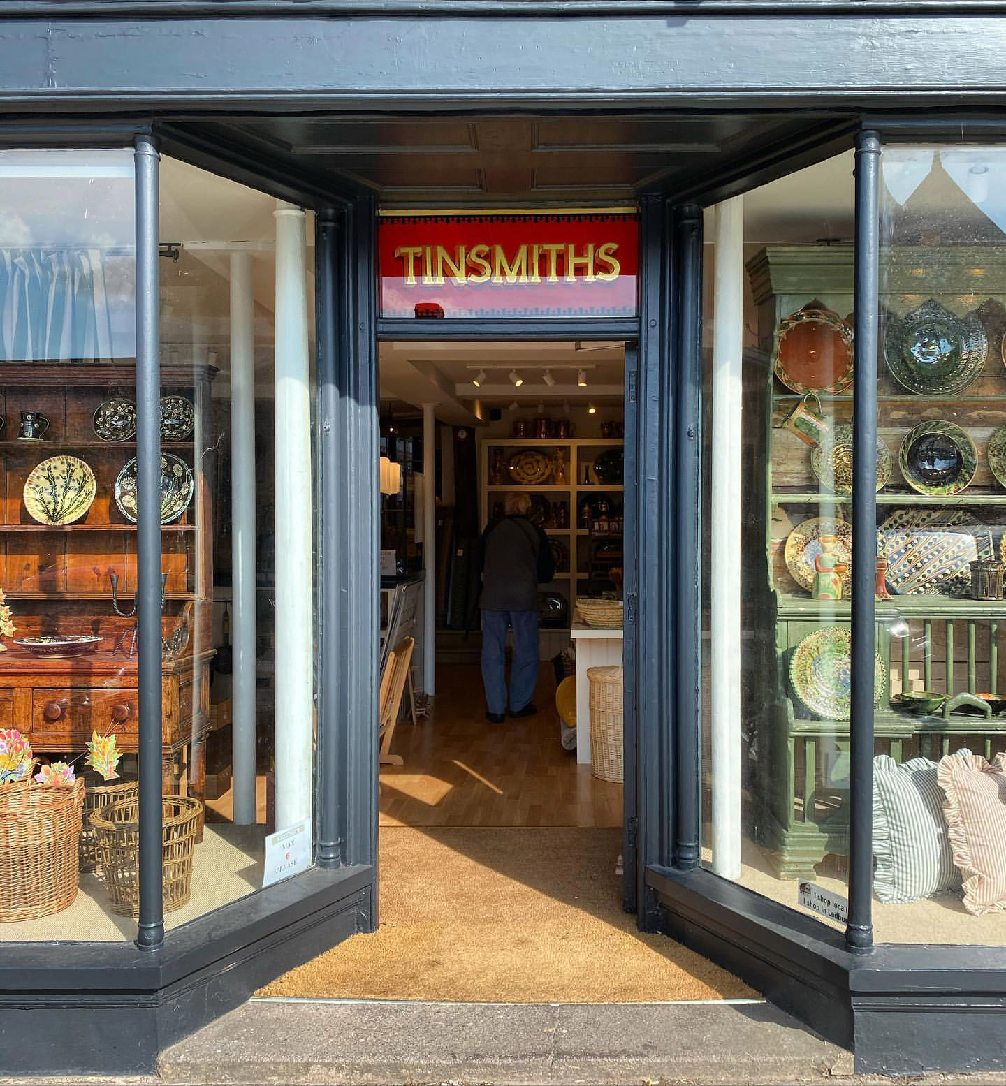 Tinsmiths shop front 2021