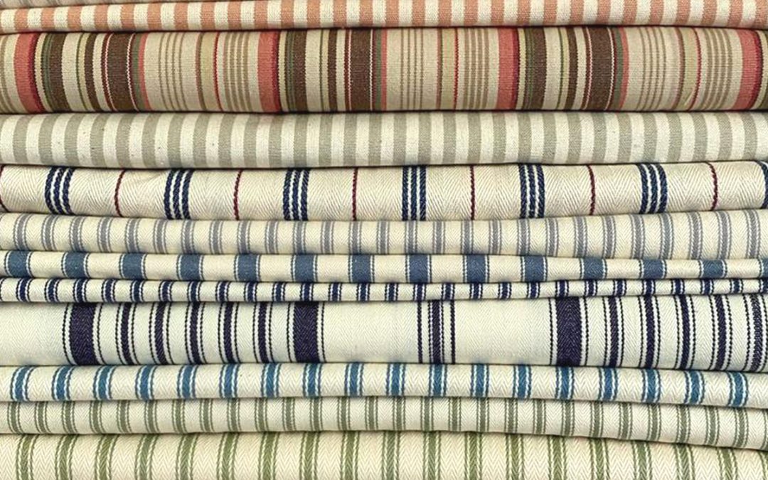 Of the Same Stripe – Tinsmiths’ Ticking Fabric