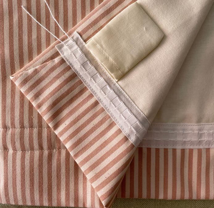 Making a Pair of Cottage Curtains in a Day