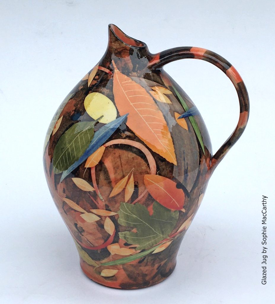 Tinsmiths Silva Exhibition Sophie MacCarthy Leaf jug