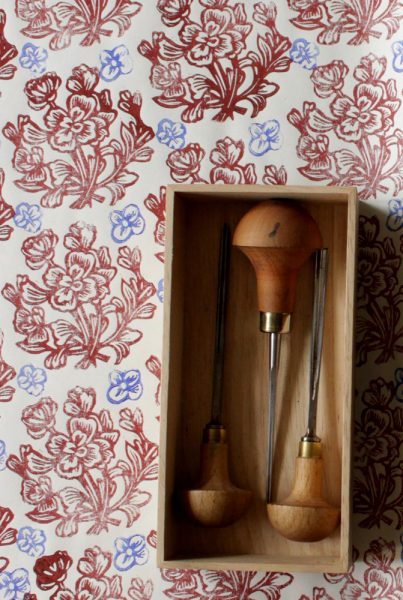 susie Hetherington Linocutting tools Prints Silva Tinsmiths