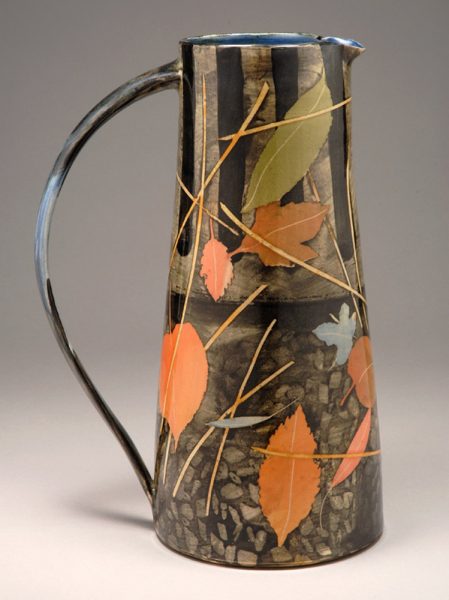 Sophie MacCarthy Ceramic slip glazed jug Tinsmiths